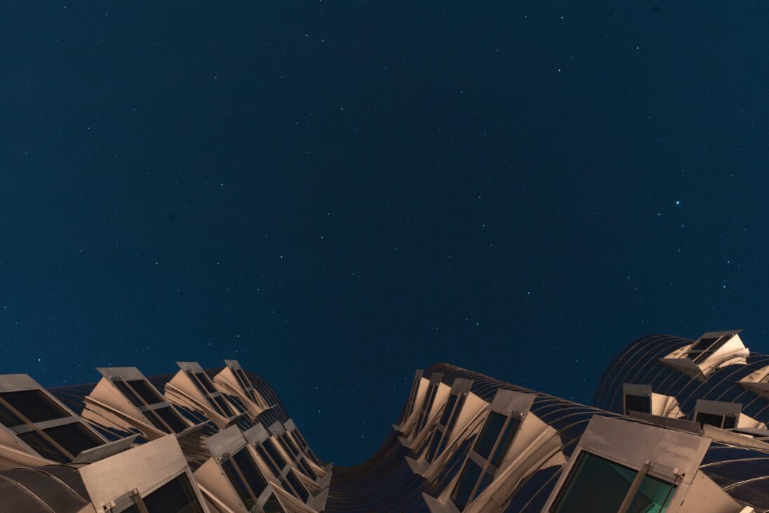 industrial night sky photo